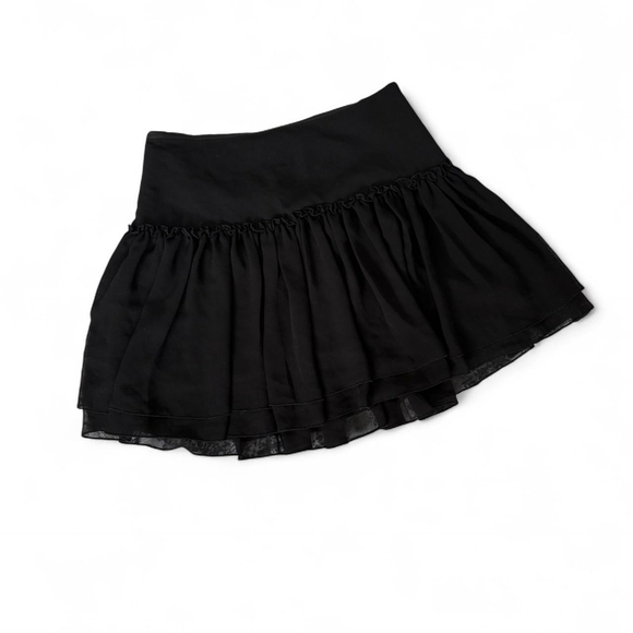 Banana Republic Black Mini Skirt - Size 6 - Picture 4 of 5